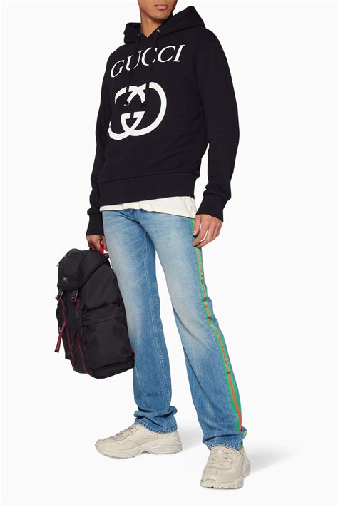 gucci hoodie herren schwarz